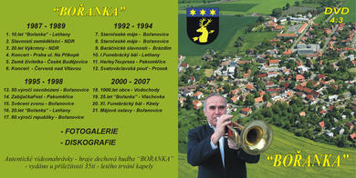 DVD 1 - BOŘANKA 1987 - 2007