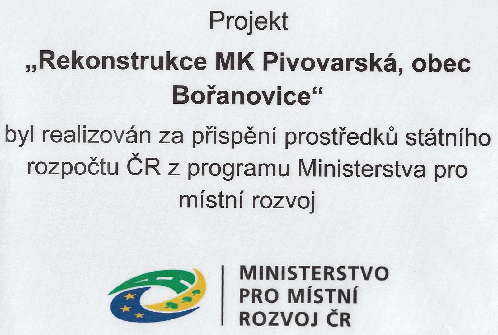 Publicita projektu Rekonstrukce MK Pivovarska_MMR.jpg