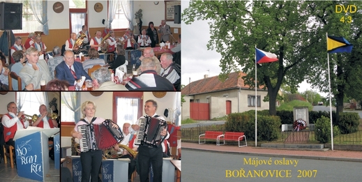  MÁJOVÉ OSLAVY Bořanovice 2007 s kapelou "BOŘANKA"